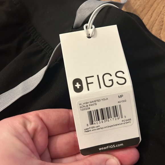 NWT Figs High Waisted skinny scrub pants - Picture 3 of 5